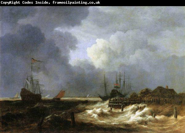 Jacob Isaacksz. van Ruisdael The Breakwater